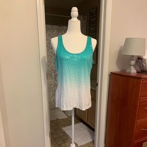Old Navy Sequin Tank Top